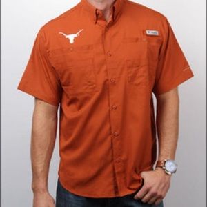 University of Texas Columbia fishing shirt size M